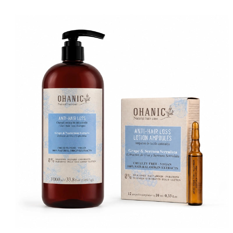 Kit anticaduta shampoo e fiale