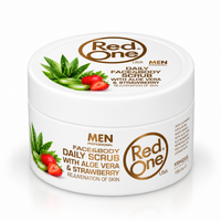 Scrub viso all'aloe e fragola